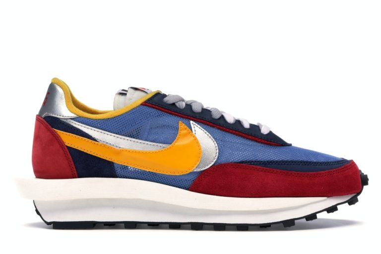 nike sacai waffle blue