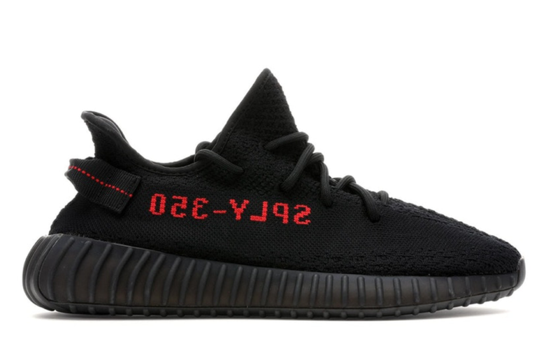 Adidas Yeezy Boost 350 Bred - Oversized Sneakers shop