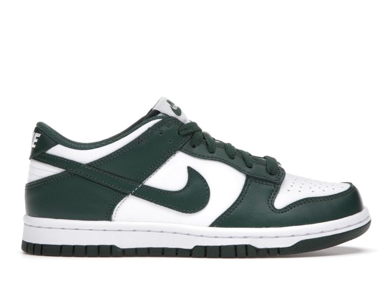 mens nike dunk low spartan green stores