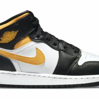 Air-Jordan-1-Mid-White-Pollen-Black