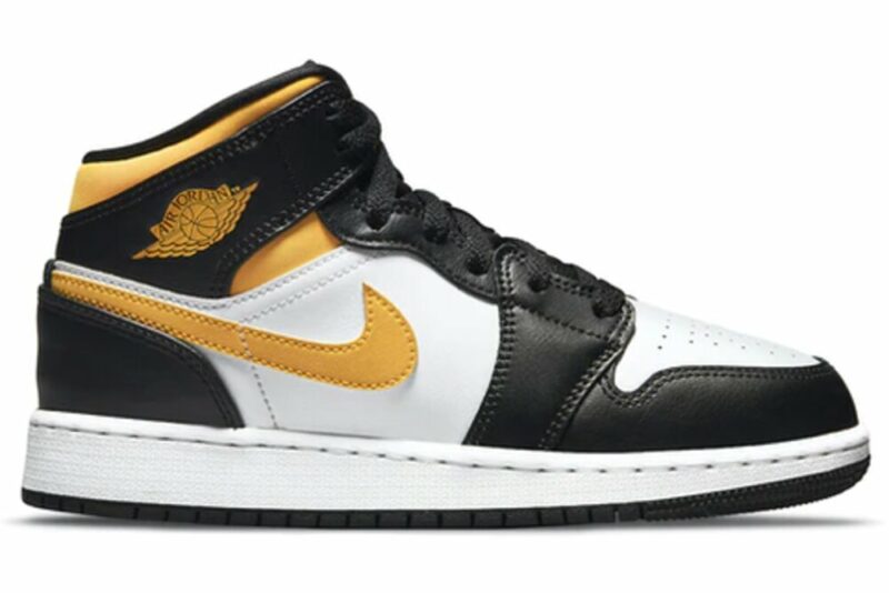 Air-Jordan-1-Mid-White-Pollen-Black