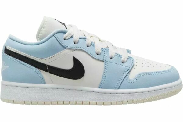 Air Jordan 1 Low Ice Blue Black - Oversized Sneakers shop