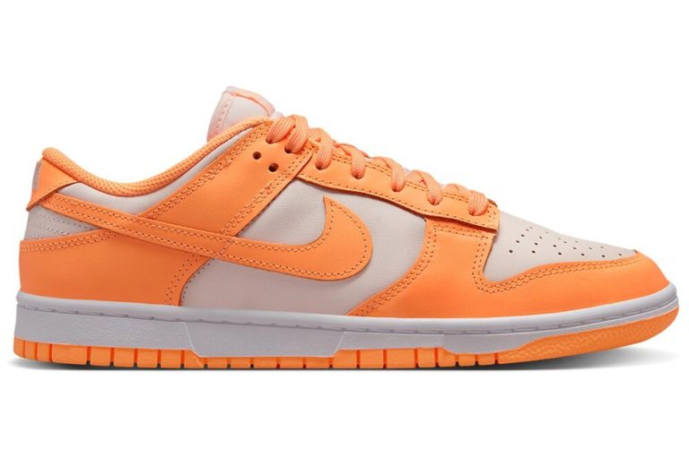 nike peach cream dunk low